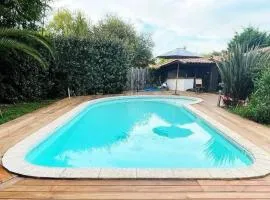 Villa de 3 chambres avec piscine privee et wifi a La Teste de Buch a 3 km de la plage