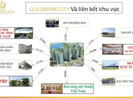 Goldmark city 3PN sang trọng, апартаменты/квартира в Ханое