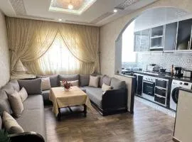 Appartement 2 chambres Dar Bouazza Proche AquaParc Tamaris Wifi Fibre Parking