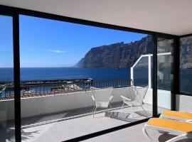 Stunning cliffs and ocean view in Los Gigantes, hotel Acantilado de los Gigantesben