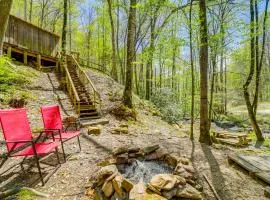 Creekside Cabin with Deck and Grill in Whittier!
