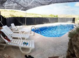 6 bedrooms villa with private pool enclosed garden and wifi at Velez Rubio, feriebolig i Vélez Rubio