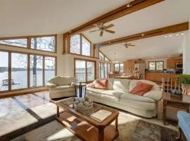 Lakeside Michigan Retreat with Boat Dock and Fireplace