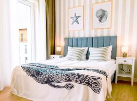 Marina Nautica - nowy, parking podziemny, winda, Netflix i Max, TV55", hotel em Iława