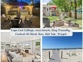 Cape Cod Cottage, near Beach, Hot Tub, AC, Dog Friendly