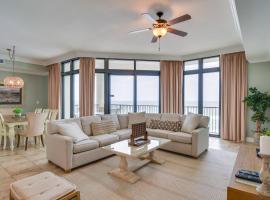 Oceanfront Orange Beach Condo with View and Pool!, viešbutis mieste Orange Beach