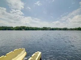 5 Mi to Fox State Forest Lakefront Home with Dock
