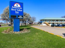 Americas Best Value Inn - Lincoln, viešbutis mieste Linkolnas, netoliese – Abbott Sports Complex