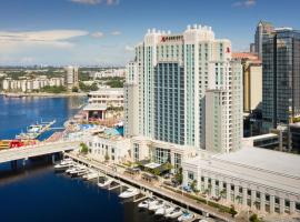 Tampa Marriott Water Street, hotel cerca de Centro de Convenciones de Tampa, Tampa