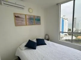 Apartamento con SENSACIONAL VISTA al Mar en Cartagena