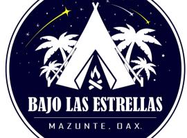 BAJO LAS ESTRELLAS MAZUNTE, razkošni šotor v mestu Mazunte