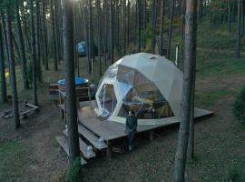 Asalnai Campsite, luxury tent in Ignalina