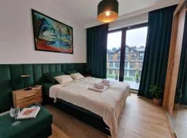 Apartament Zielony 36 Laguna Beskidów "prywatna komórka"