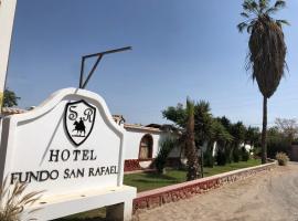 Hotel Fundo San Rafael, viešbutis su baseinais mieste Naska