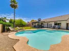 Desert Home with Private Pool in Mesa Near Golf