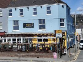 Hoopers Sandy Beach Guest Rooms, Hotel am Strand in Swansea