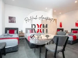 Serviceroom24 - Apartment 2 in Recklinghausen Hoch WLAN - Smart-TV - 24-7 Check-in und Küche