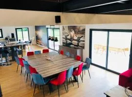 Concorde Aérogare 25pers jacuzzi, baby airhockey