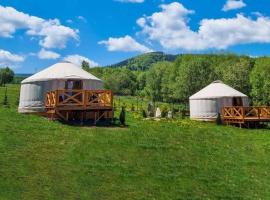 4 Żywioły -całoroczne jurty w Sudetach, tented camp a Stronie Śląskie