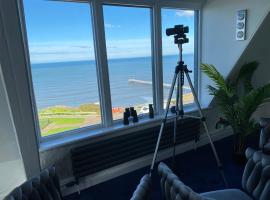 Blue Ocean Seaview Penthouse Perfectly Saltburn, Hotel in Saltburn-by-the-Sea