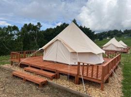 REWILD ZEKKEI GLAMPING RESORT - Vacation STAY 69030v, tjaldstæði í Higashi-gumi