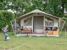 Luxe kamperen bij Procamp4all, glamping site in Holten