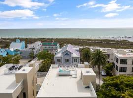Luxury, Two Complete Floors, Ocean Views, and Private Rooftop Sundeck, hotell i Siesta Key
