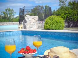 Villa Silentio, complete privacy near Makarska, hotel with pools in Duge Njive