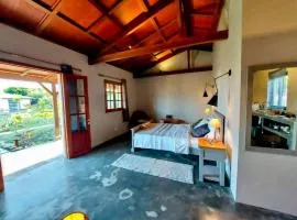 Lakaz Kannell - Room 2 - Turtle Lodge, secluded outside bath & shower infinity pool