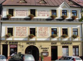 Hotel Panský dům, hotell i Nové Město na Moravě