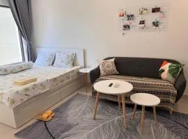 Vinhome Grand Park Homestay-Cozy House、Gò Côngのリゾート