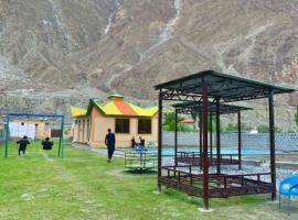 water front resort, lodge in Jutal