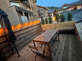 Duplex les Myrtilles LES CARROZ centre station, hotel en Les Carroz d'Arâches