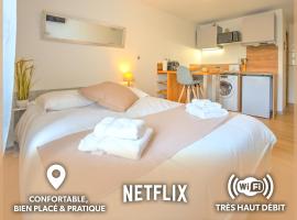 Le Déroc - Netflix Wi-Fi Fibre Terrasse, отель в городе Банассак