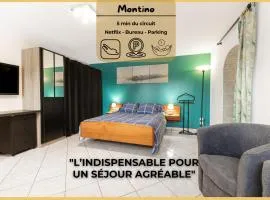 Montino - Studio 5 min du circuit - Parking - Wifi