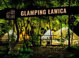 Glamping Ławica- spływy Przełomem Bardzkim, hotel en Kłodzko