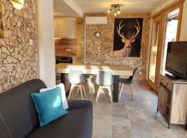 Estatico 2 - Apartment in chalet 70 m2 Garden level with 2 bedrooms, apartment in Névache