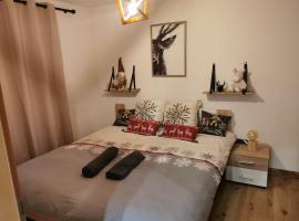 Charmant appartement balcon et parking, hotell i Lens