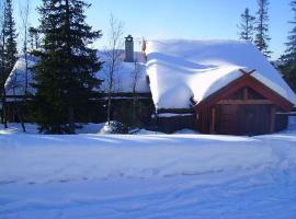Bekkeli; Mountain cabin, amazing view - ski in - ski out, golf, hike, bike,, fishing,, feriehus i Nes