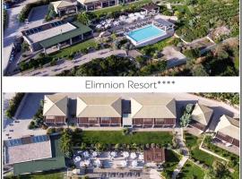 Elimnion Resort, družinam prijazen hotel v mestu Khrónia