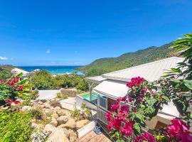 Villa Romane private pool breathtaking sea view – hotel w mieście Anse Marcel 