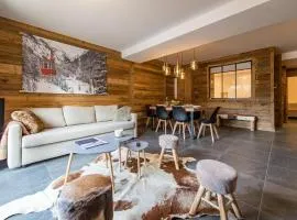 Appartement neuf avec une grande terrasse au cœur du village - 6 personnes