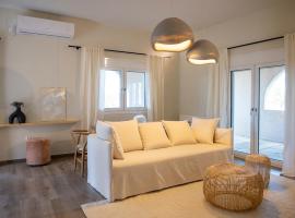 Oinopia Apartments, hotel que aceita pets em Egina