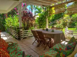 Appartement Papay dans Villa Fleurs des Iles, beach rental in Le Vauclin
