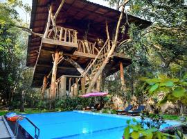Lotus Eco Villa, hotell i Sigiriya