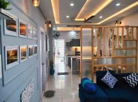 Blue Heart Home by the Ganges - Cosy 1Bhk-Veerbhadra