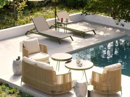 Mont Bleu - Luxury Pool Villa, hotel com piscina em Litochoro
