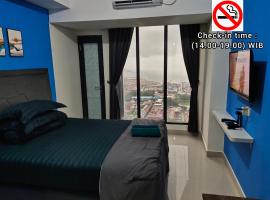 Comodo Apartemen Pollux Habibie Rooftop-SeaView, hotel in Batam Center