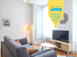 Le Cosy magnifique T2 neuf Centre ville Gare 800 m, departamento en Agen