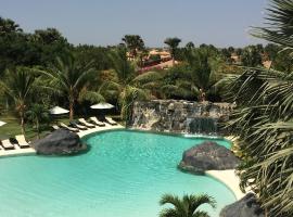 H&ocirc;tel Keparanga Saly, hotel com piscina em Sali Poulang